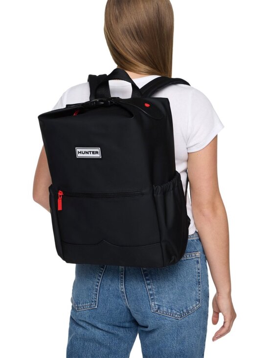 Hunter Top Clip Backpack Water Resistant Black Unisex (New) main image 11